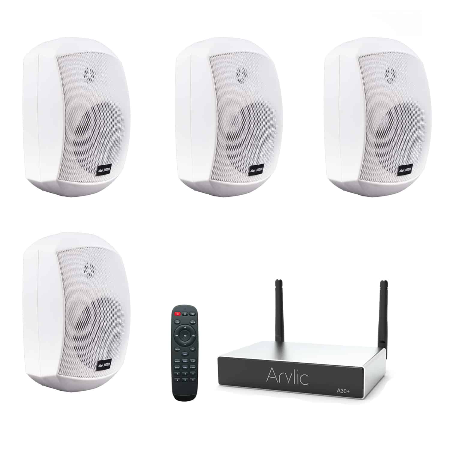 Sistem Sonorizare Wireless Arylic A30+, 4 boxe Master Audio XB530W